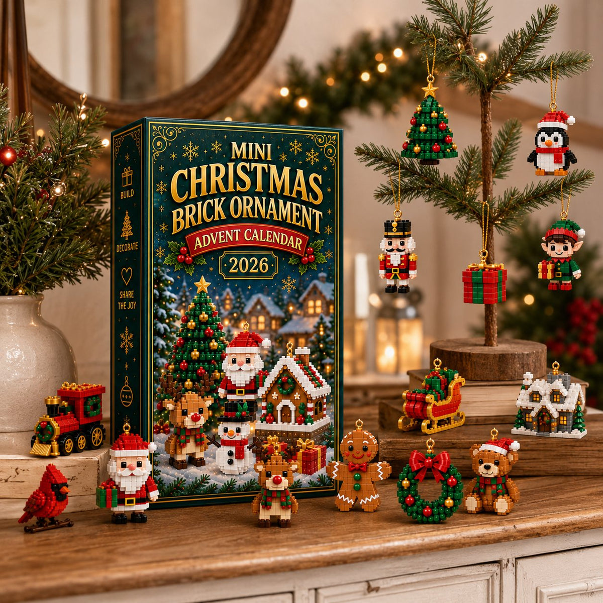 ⏳ Last day to save 49% – 🎄 24-Day Mini Christmas Ornament Advent Calendar(upsell)