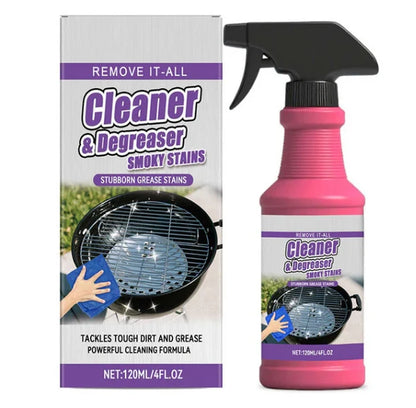 🧼 Powerful Grill Degreaser Spray – Kitchen Grease Killer & Heavy-Duty Clean✨