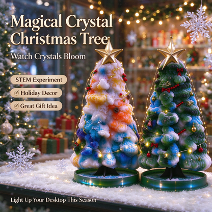 🎄 Magic Growing Crystal Christmas Tree ✨🎁