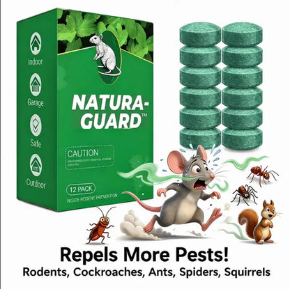 🐀 50% OFF NOW!⚡🟢Natural Peppermint Rodent Repellent Tablets